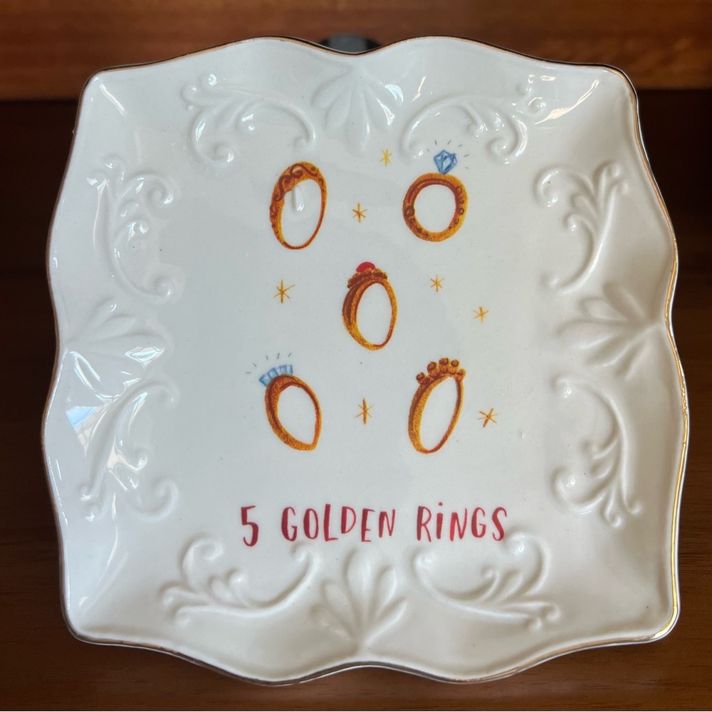 Angela Staehling - “Five Golden Rings” Dish - Booville by Magenta